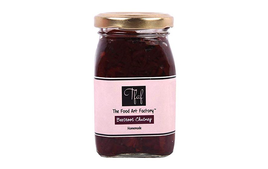 The Food Art Factory Beetroot Chutney    Glass Jar  200 grams